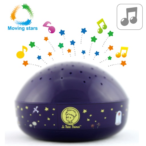 [STR8907BM] 小王子移動音樂投影燈 (移動星星版本)